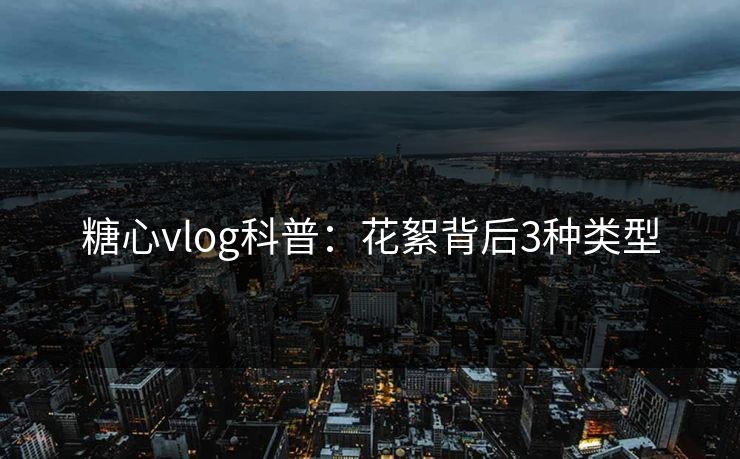 糖心vlog科普:花絮背后3种类型 糖心vlog科普:花絮背后3种类型